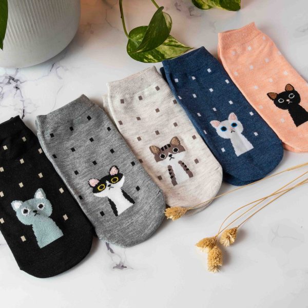 Medias “Cat Lover” – Talle único