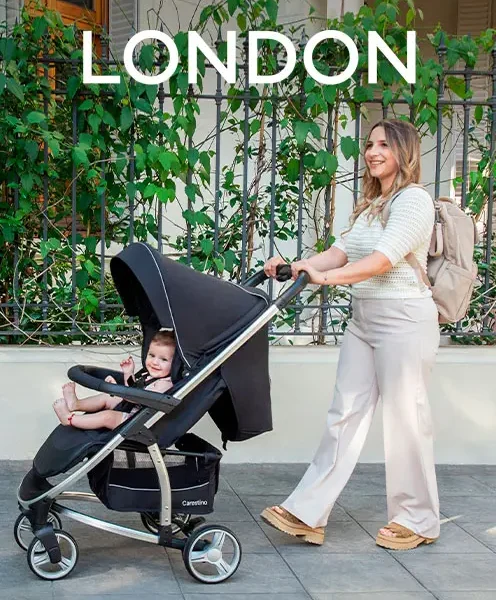 Cochecito LONDON Gris