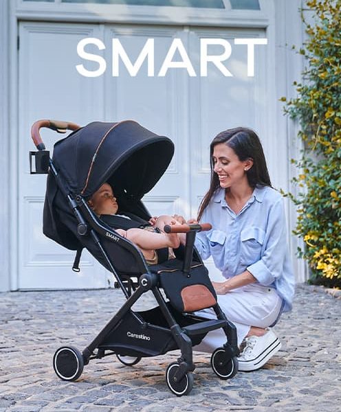 Cochecito SMART con Accesorios Negro