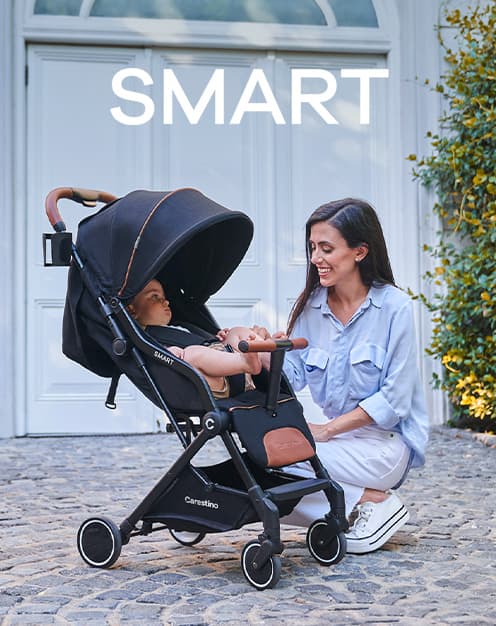 Cochecito SMART con Accesorios Negro
