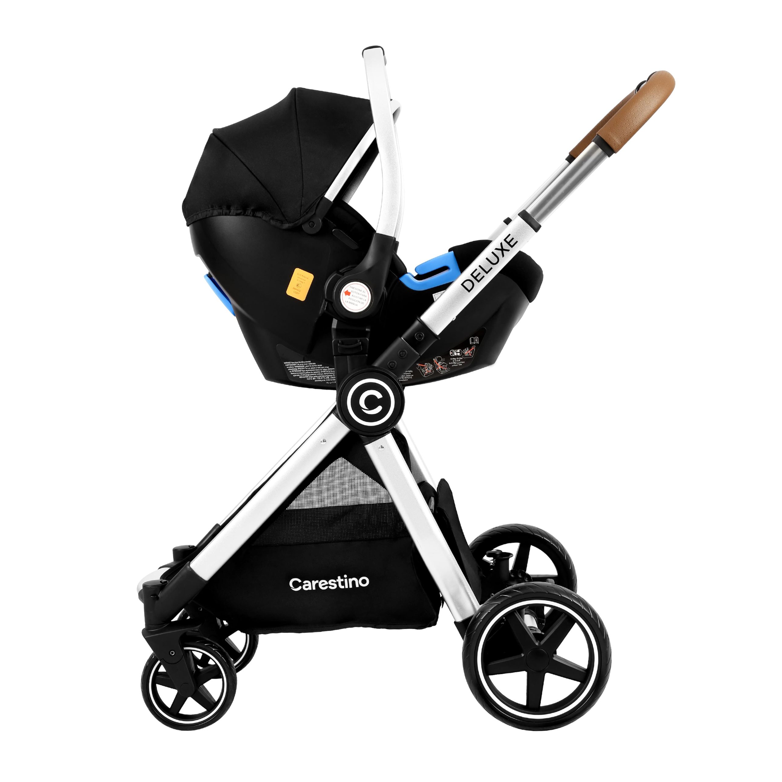 Cochecito DELUXE v2 Accesorios New Black - Imagen 2