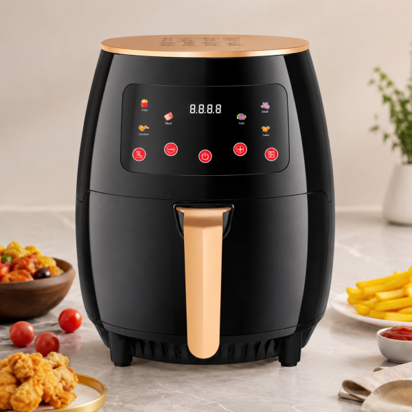 Freidora Sin Aceite Air Fryer 6 Litros 2400W Digital Táctil